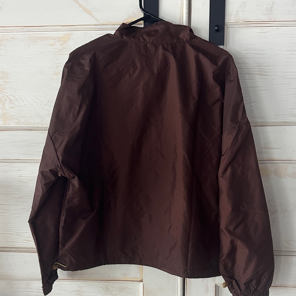 Fabletics Brown And Gray Windbreaker - image 3